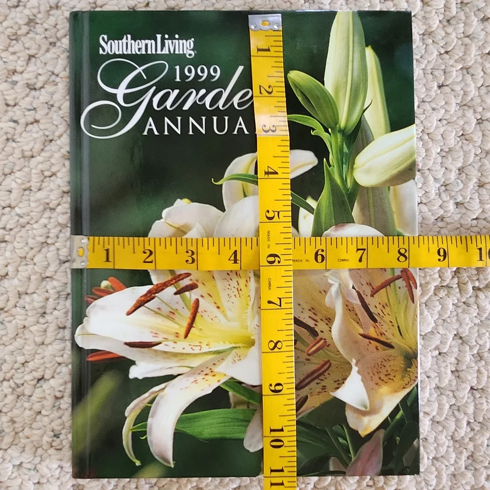 Southern Living 1999 Garden Annual Book Hardcover 256 pages